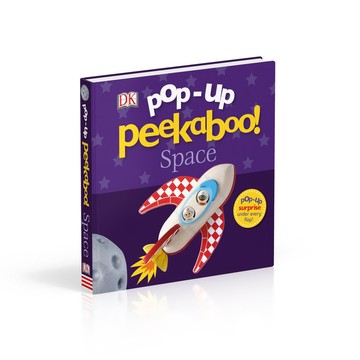 DK 躲貓貓大翻頁立體書：太空【Pop-Up Peekaboo! Space】
