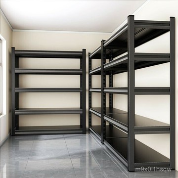 免運 特價款家用貨架置物架加厚多層收納架倉庫陽臺儲物架超市廚房鐵架金屬衣櫃 房間收納櫃 衣櫥掛衣架展示架家用衣