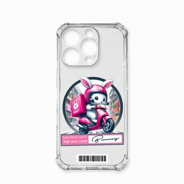 iPhone 16 Pro 殼 TRON IPhone 16 Pro 小動物外送員使命必達  載具 四角防摔殼 手機殼
