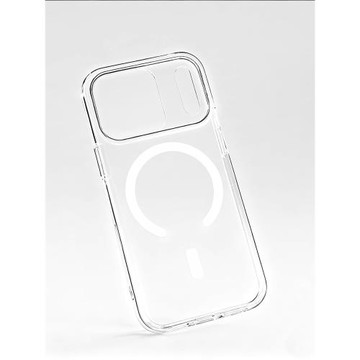 熊貓吉新款超薄適用蘋果iPhone17pro透明手機殼16promax不變黃PC磁吸15p透黑簡約高級裸感情侶硬殼聚碳酸酯14