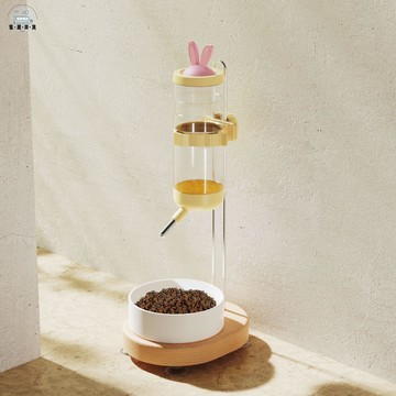 寵物餵食器 貓碗 狗碗 北歐風情的輕奢寵物飲水器-優雅滾珠式設計狗狗貓咪適用 免運 開立發票 全館折扣 工廠直銷 售後保障 m5521