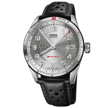 ORIS豪利時 Audi Sport系列 GMT雙時區 機械腕錶 44mm/0174777014461-0752287FCS