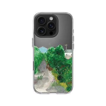 iPhone 16 Pro Clear Case（相機按鈕） 透明 - Soupy Tang 湯舒皮 - Green Path