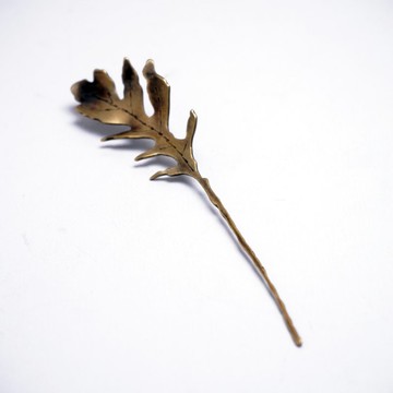 【Plant系列】 #a520 蕨葉胸針/黃銅/手工製作/植物