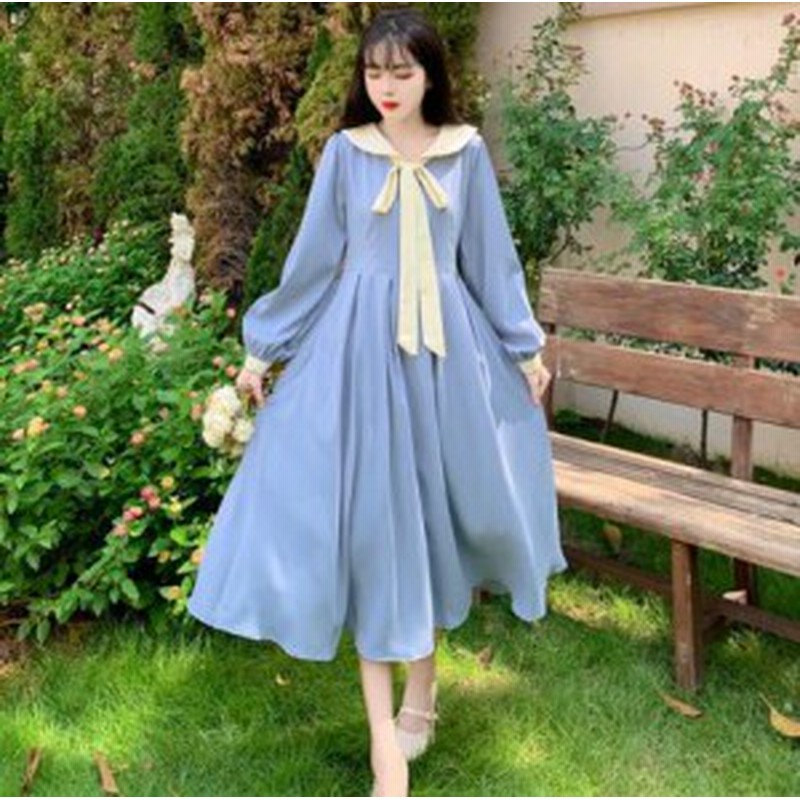 新作レディース 女の子 ワンピ 制服 女子高生 学生服 通学 長袖 ワンピース 学生清純 ロングワンピース Aライン 学園可愛い セーラー 長 通販 Lineポイント最大8 0 Get Lineショッピング