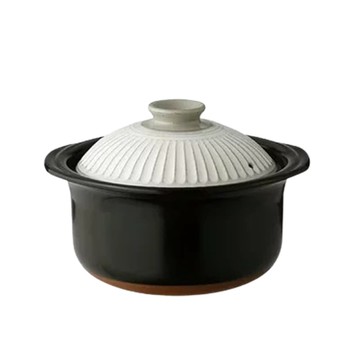 佐治陶器 日本製菊花粉引系列3合炊飯鍋 1800ML