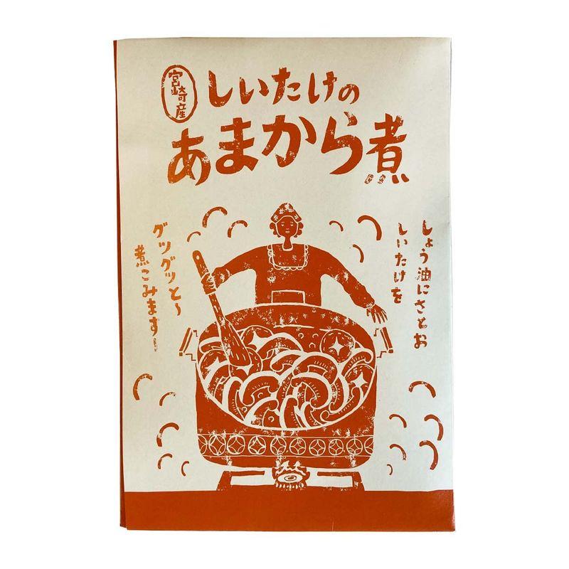 宮崎合同食品 味付しいたけ 宮崎産 しいたけのあまから煮 80g