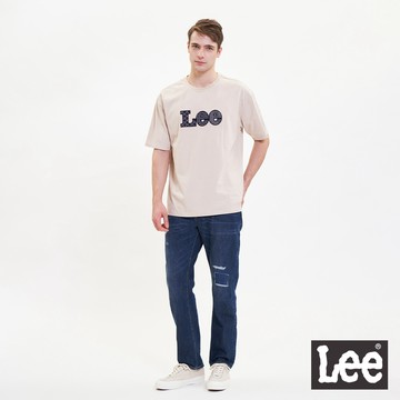 Lee 741 中腰舒適小直筒牛仔褲 男 101+ 深藍 LL220287782