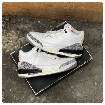 【逢甲 FUZZY】Air Jordan 3 Retro White Cement 白水泥 爆裂紋 DN3707-100