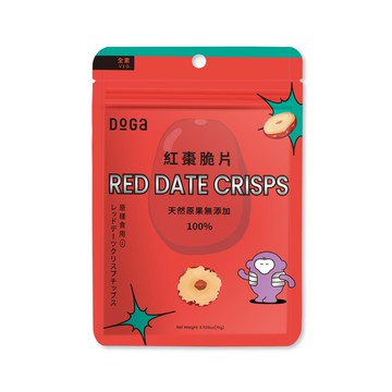 DoGa 紅棗脆片獨享包 /15g (全素)
