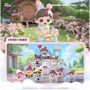 <蛋黃限定>🎣是正版⛵ Zoraa x 三麗鷗漫遊美好時光系列 盒玩 確認款 全新現貨 凱蒂貓 酷洛米 醜魚