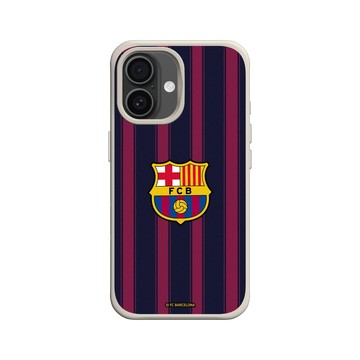 iPhone 16 SolidX 貝殼灰 - FC Barcelona - Home Colors