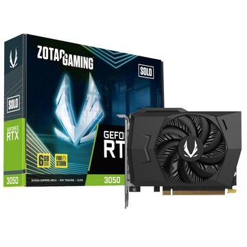 ZOTAC 索泰 RTX3050 6G GDDR6 Solo 顯示卡