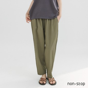 non-stop 漫步日常錐形休閒褲-3色