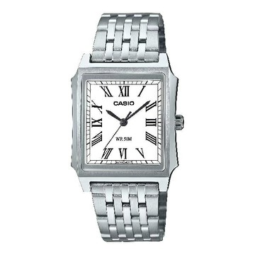 CASIO 卡西歐 MTP-B190D-7BV 經典設計時尚風格腕錶 白面 31.5mm｜樂天領券現折★全館特惠中★指定刷卡回饋10%