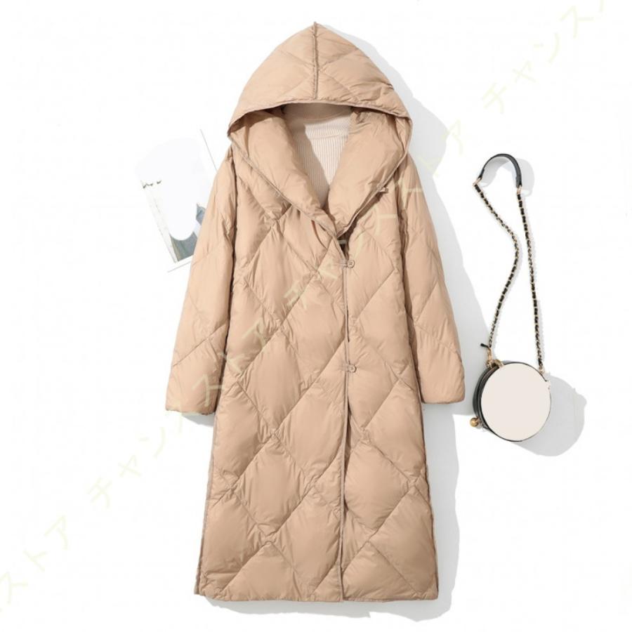 黒タタキSL/朱天黒 ロングダウンコート レディース ベンチコート