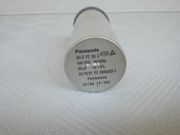 Panasonic原裝松下30uf空調壓縮機啟動電容440VAC薄膜電容器