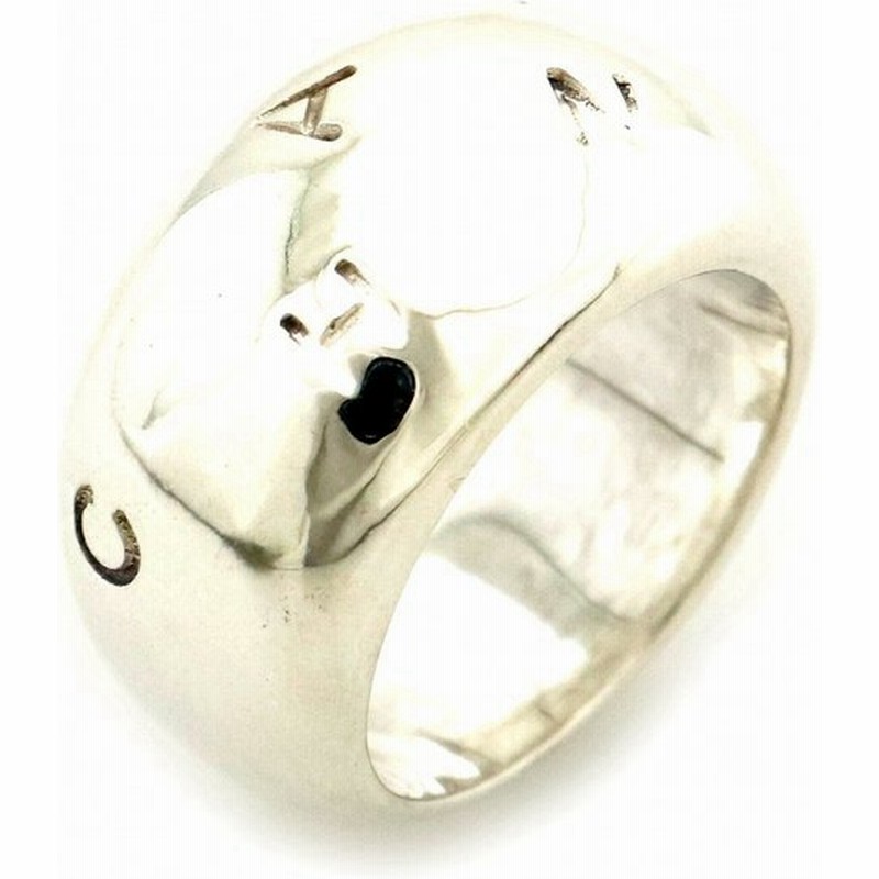 Chanel シャネル ロゴ モチーフ リング 指輪 Sv925 シルバー 12 5 12 5号 中古 S 通販 Lineポイント最大0 5 Get Lineショッピング