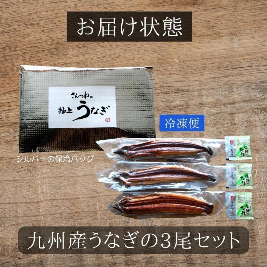 国産うなぎ蒲焼　3尾(約125ｇ×3）　 うなぎ 鰻 ウナギ 蒲焼 うな丼