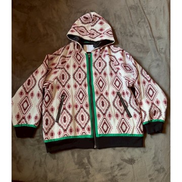 【TACKSTHGOOD】PHANTACI CARPET ZIPPED HOODIE 針織 連帽外套 M號