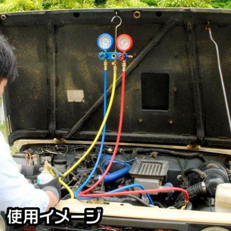 AP CFC-12 マニホールドゲージ | R12エアコン エアコンガス 旧車 ガス