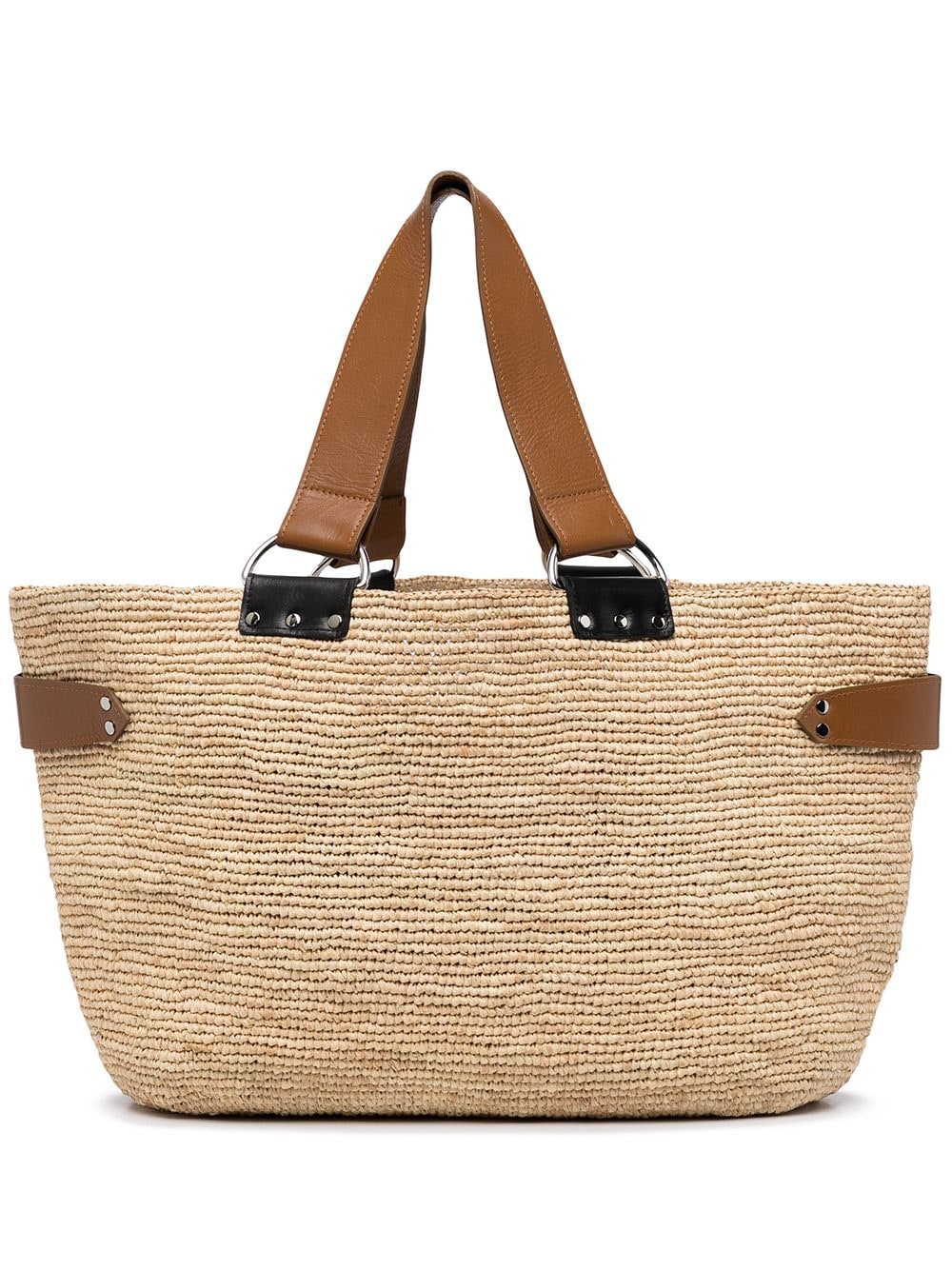 Isabel Marant - Bahiba straw-woven tote bag - women - Straw - One Size - Brown