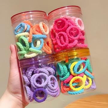 兒童頭繩寶寶女孩發飾可愛皮筋新款公主頭飾高彈力不傷發女童發繩