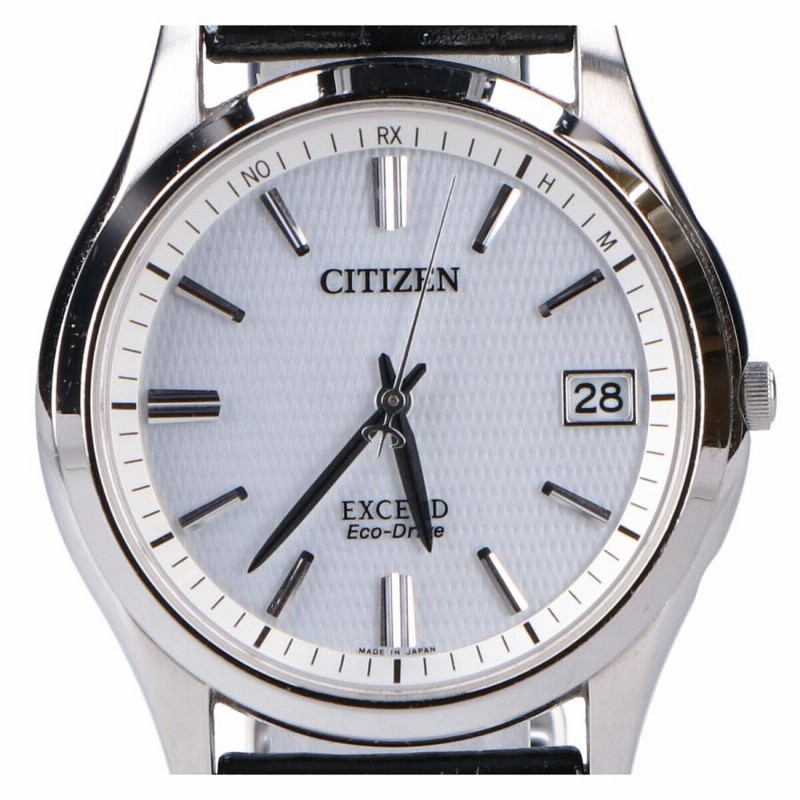 CITIZEN シチズン EAG74-2941 Cal.H111 EXCEED エクシード エコ・ドライブ電波 腕時計 シルバー/ブラック メンズ |  LINEブランドカタログ