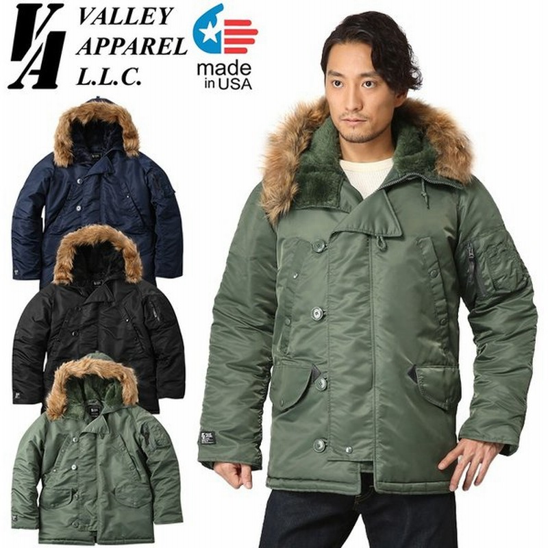 Valley Apparel バレイアパレル Made In Usa N 3b フライトジャケット アメリカ製 メンズ ミリタリージャケット ブルゾン ジャンパー アウター ブランド 通販 Lineポイント最大0 5 Get Lineショッピング