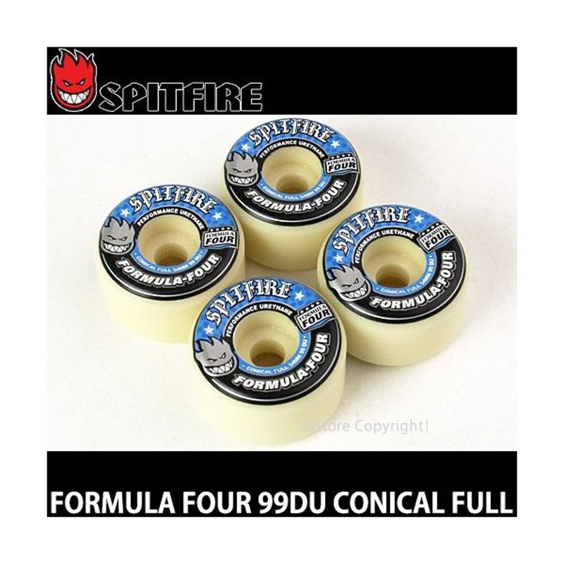 スピットファイヤー フォーミュラーフォー コニカル フル SPITFIRE FORMULA-FOUR 99D CONICAL FULL スケートボード  ウィール スケボー カラー:White 通販 LINEポイント最大0.5%GET | LINEショッピング