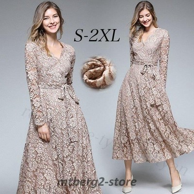 37 割引カーキ 一つ目の項目を先に選択してください 人気ブランドの新作 パーティドレス結婚式披露宴aラインロングワンピース レディース二次会ドレス長袖上品発表会演奏会ギフト入園式卒園式レースワンピースおしゃれ ワンピース ドレス レディース服カーキ 一つ目の