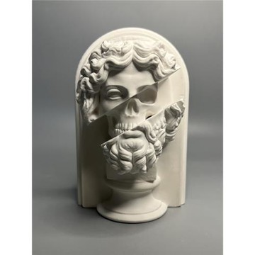 宙斯歐式復古羅馬神話石膏像雕塑創意個性高級藝術裝飾桌面擺件禮