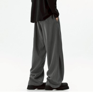 長褲韓版時尚 美式復古重磅多口袋工裝褲 休閒潮流百搭胖子工作褲 束腳褲 男女同款【FIZZE】BPHA425