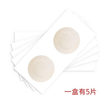 新款綢緞面一次性乳貼防凸點胸貼夏季薄款乳頭貼女吊帶隱形乳暈貼