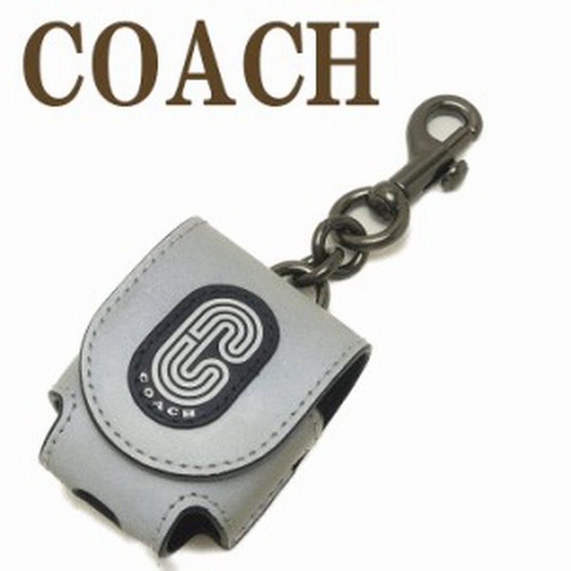 コーチ Coach バッグチャーム キーリング メンズ キーホルダー レザー Airpodsケース エアポッズケース qbsv ネコポス ブランド 通販 Lineポイント最大1 0 Get Lineショッピング