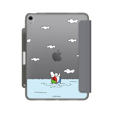 iPad Air 第6代 (11 吋) iPad Case 極致灰 - 史努比 Snoopy - Summer chill