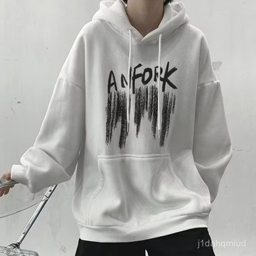 M-8XL 大尺碼帽T 男裝薄款連帽灰色衛衣男秋冬季ins潮牌簡約寬鬆加絨加厚連帽衫 連帽T 日係衛衣 刷毛連帽