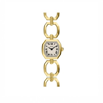 Harlow Mini 永恆八芒羅馬數字手鍊女錶 金色不鏽鋼錶帶 20 MM ES5483