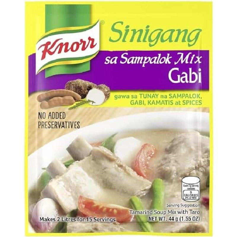 Knorr Sinigang na may Gabi Recipe Mix クノール シニガン ガビの素 44ｇ
