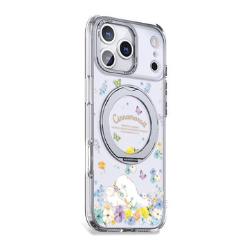 三麗鷗iPhone 17/16/15/14/13/12 360旋轉磁吸立架殼-午覺大耳狗