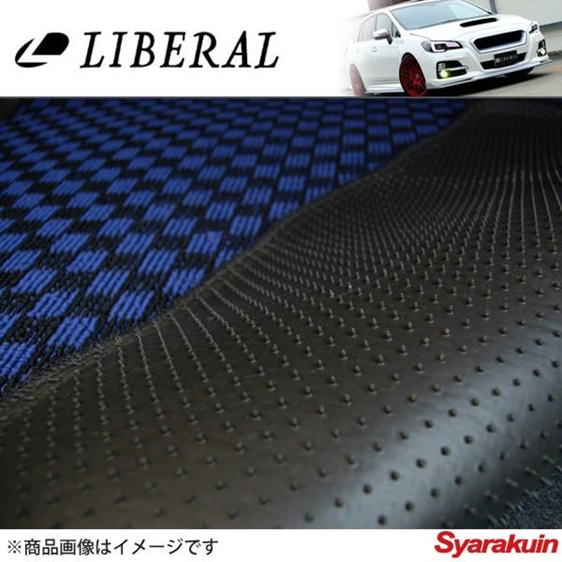 LIBERAL/リベラル トランクマット レッド×ブラック スバル/SUBARU