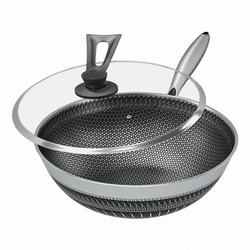 新升級316不鏽鋼健康炒鍋 34cm 含鍋蓋  1組