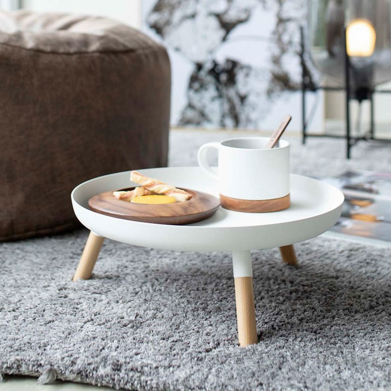 ヴィンテージ サイドテーブル トレイ型-