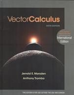Vector Calculus(有樣書字樣) (6版) Marsden 2012 Pan Macmillan
