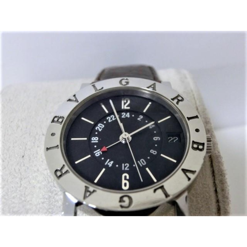 ブルガリ ブルガリブルガリ BB33SL GMT メンズ 腕時計 デイト SS  