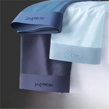 貓人男士石墨烯抗菌內褲冰絲無痕四角運動莫代爾短褲