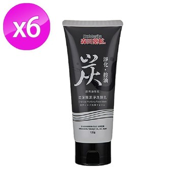Dr.Morita森田藥粧-炭深層潔淨洗面乳(120g)x6支