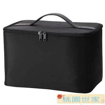 化妝包 收納包 化妝包手提包無印良品化妝包收納箱硬款尼龍防水簡約化妝箱