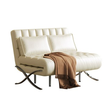 ??快速出貨?? 公司貨 冬熊兩用客廳小戶型沙發椅臥室雙人單人懶人可折疊巴塞羅那沙發床