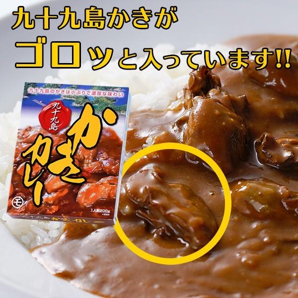 長崎・佐世保名産 九十九島かきカレー 200g 4食セット 牡蠣 かき カキ グルメ